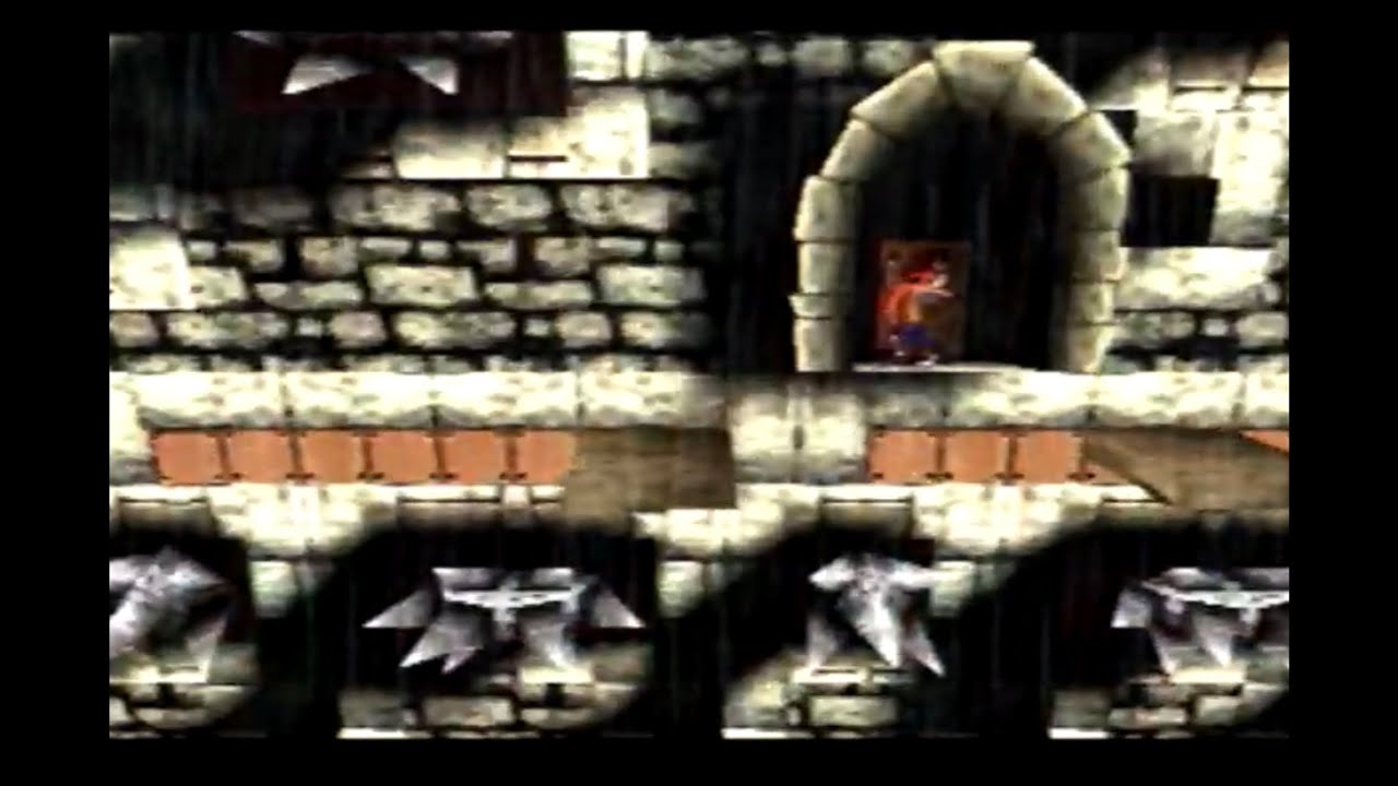 【作業用BGM】嵐の古城 雷雨有りver. 12時間耐久【PS1初代クラッシュバンディクー】