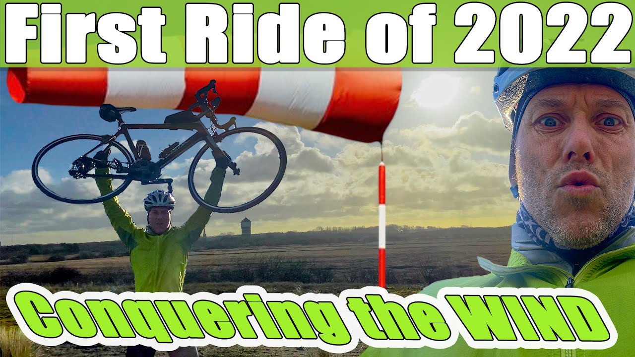 Road Cycling AGAINST The Wind - First Ride Of 2022