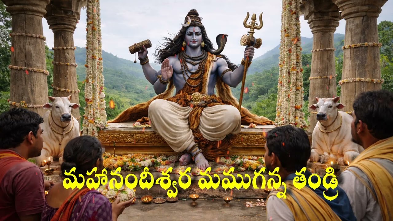 మహానందీశ్వర మముగన్న తండ్రి | హంసధ్వని రాగం-శివ భక్తి గీతం |Classical Shiva Keerthana-Devotional Song
