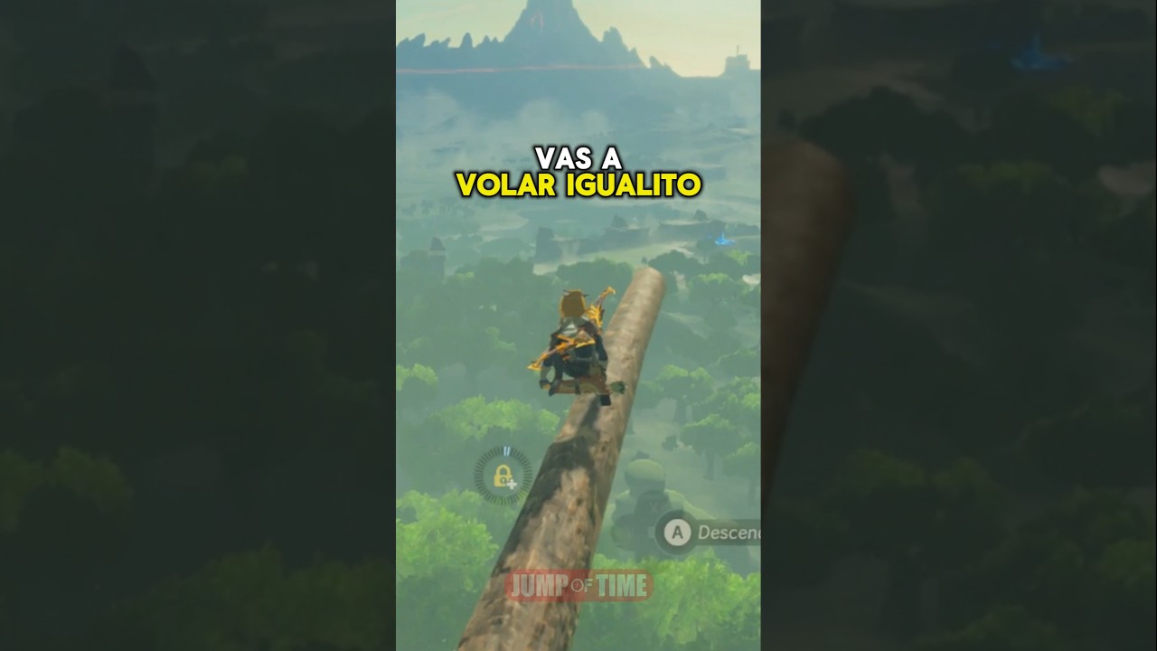 Las 3 FORMAS m&aacute;s LOCAS de VOLAR ✈️ en Zelda Breath of The Wild 🔥