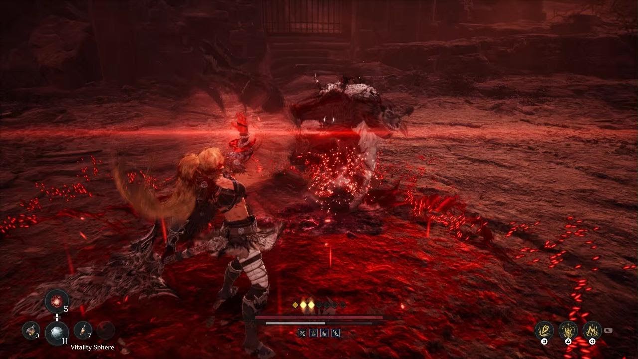 Rangkus Boss Fight HARDCORE MODE -The First Berserker: Khazan-