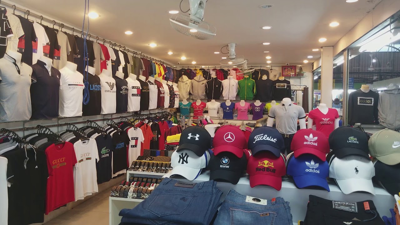 Pattaya Night Bazaar Paradise of Brand Name Copies