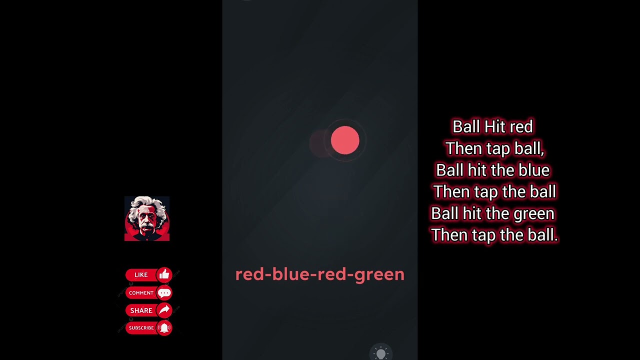 Game is Hard level 40 red-blue-red-green Walkthrough Solution