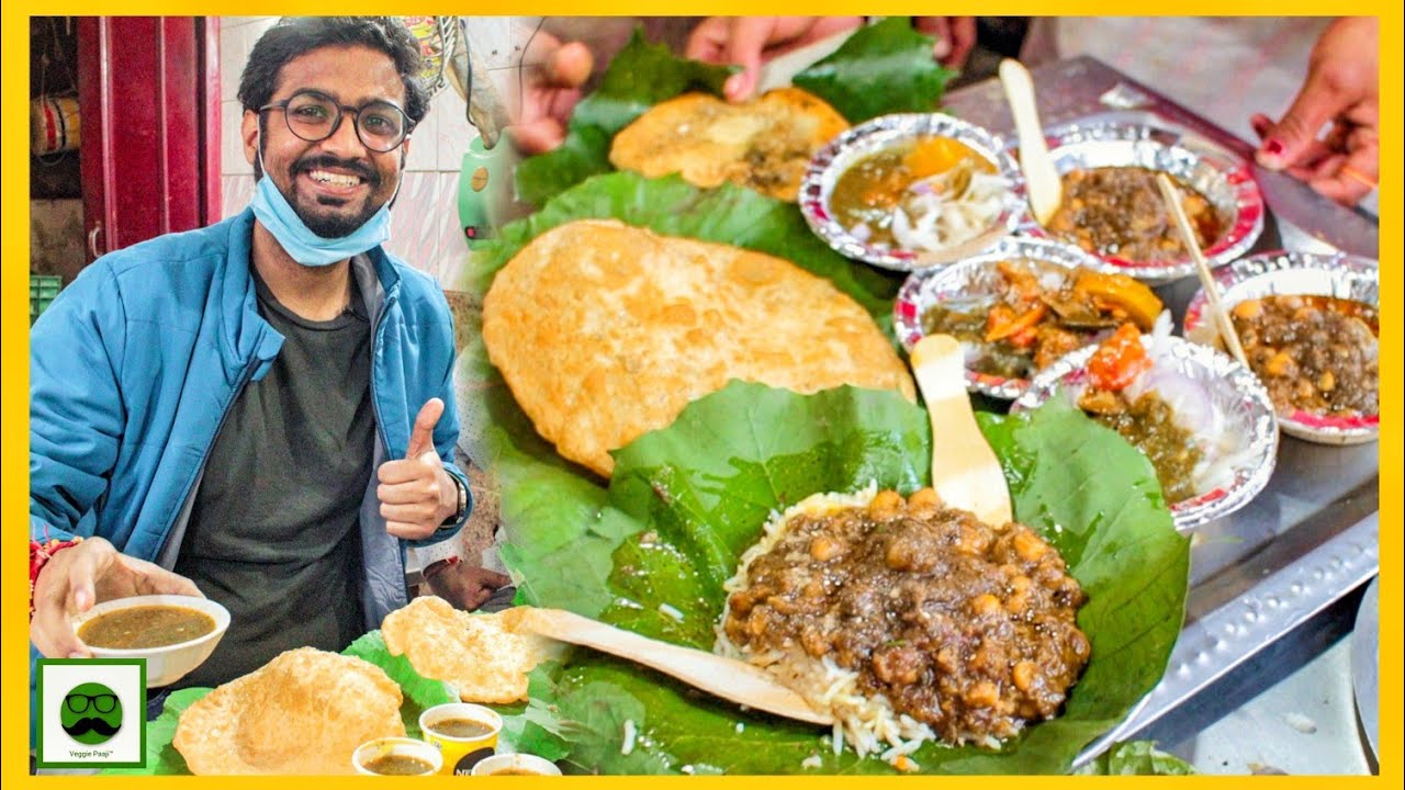 Haridwar Food Tour Veggie Paaji | Bhagwati Chole + Bhojnalya + Malai Milk + Ganga Arti & More