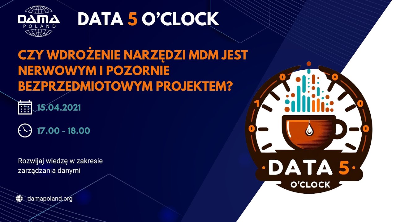 Dama 5 o'clock :Czy wdrożenie narzędzi MDM jest nerwowym i pozornie bezprzedmiotowym projektem?