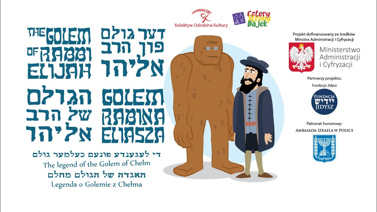 Golem Rabina Eliasza - Legenda o Golemie z Chełma - czyta Robert Koszucki