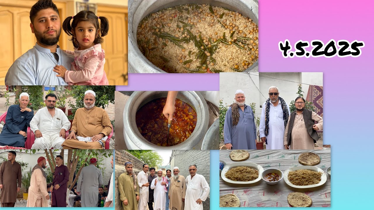 Muhammed Hussain and Shafiq Rehman daughter Aqeeqah Program Mohalla Namawar Khel Kotli Kalan