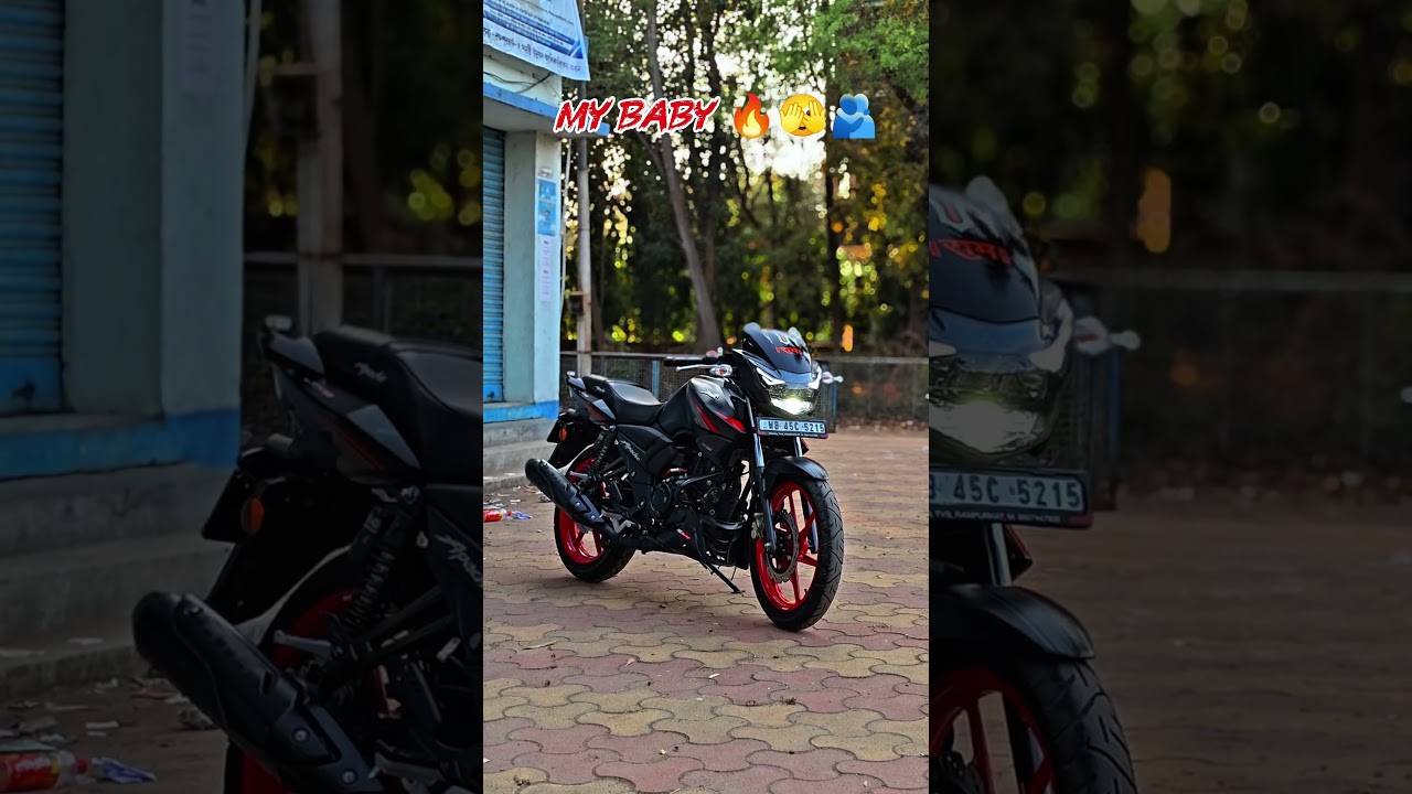 Tvs 😘|Apache 2v 160cc Matte black bs7🏍️❣️❤️&zwj;🔥//Apache lover ❤️💓🎶💯✈️ #shorts @mgr_ranjit_dv &nbsp; &nbsp;
