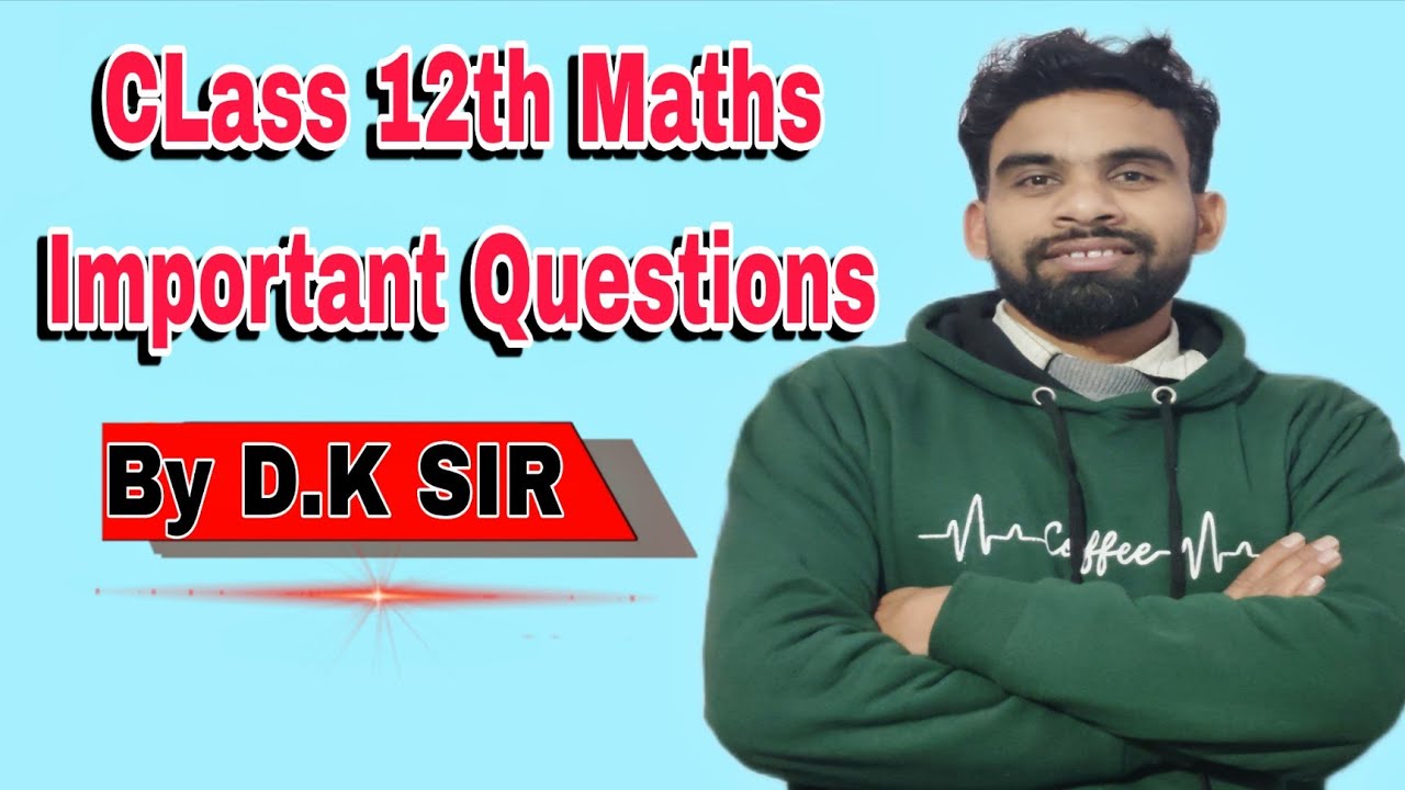 Class 12th Maths Important Questions #maths #mathproblems #maths #importance #exam #calculus #exam