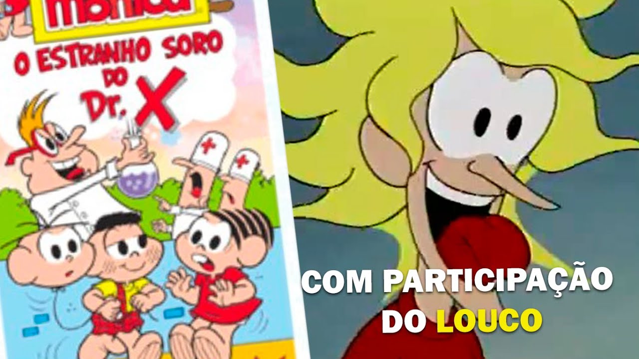O VHS REPAGINADO da Turma da Mônica | O Estranho Soro do Dr. X