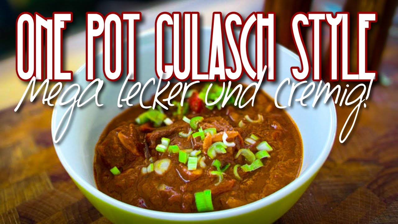One Pot im sahnigen Gulasch Style - Sowas von lecker! #onepot #bbqtoro #allgrill # bbqculture #bbq