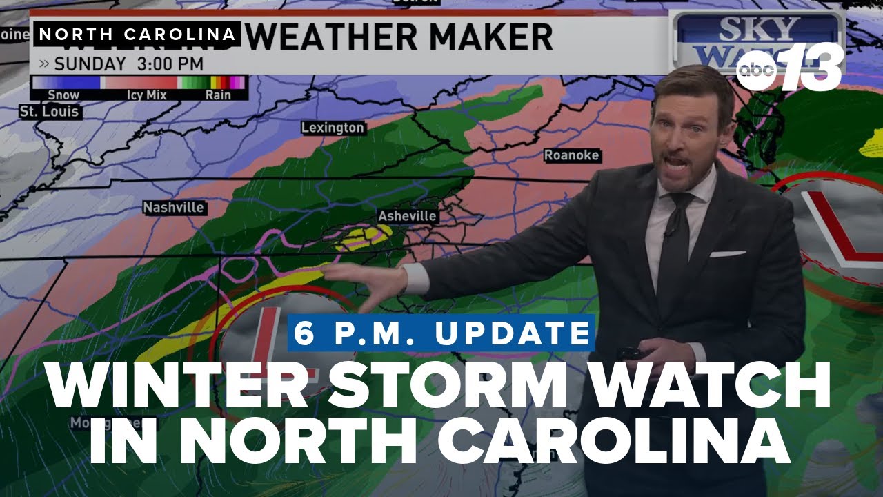 Weather update: Heavy snow, ice could cause widespread power outages in North Carolina