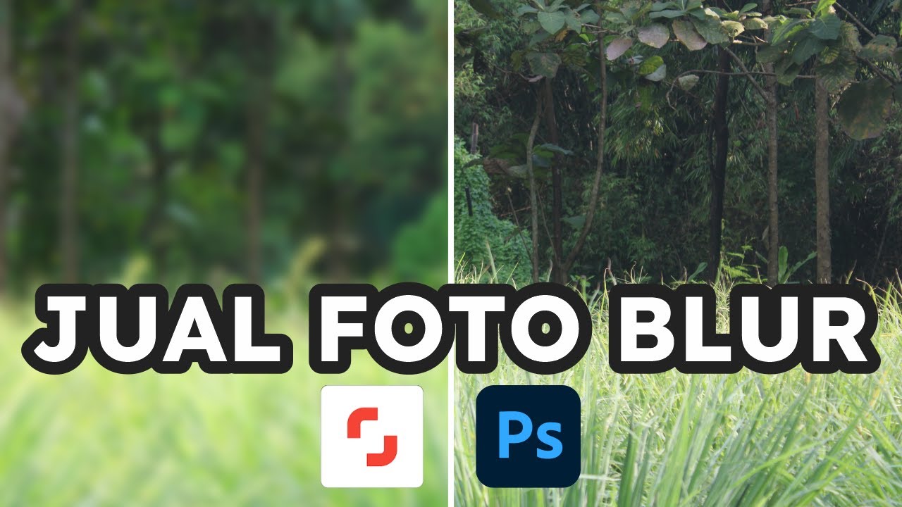 Edit dan Jual Foto Blur di Shutterstock