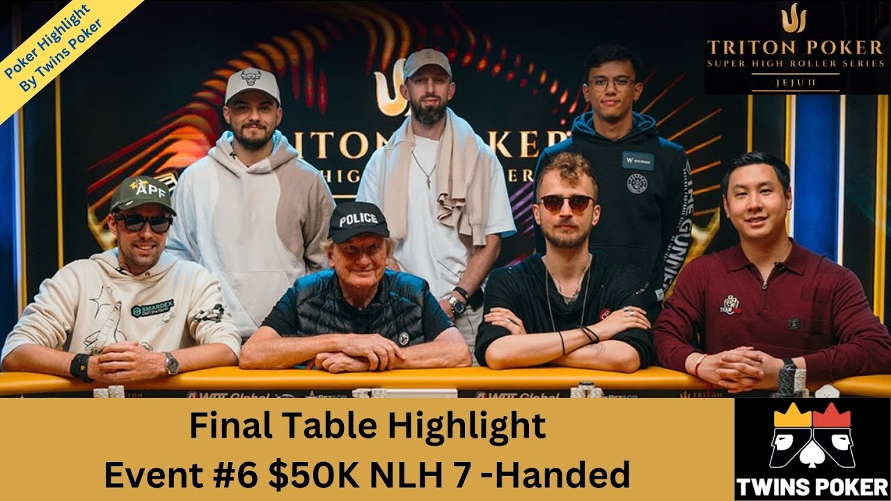 [Poker Highlight] โปรปุณณัตถ์ คว้า 54 ล้านบาท! | Triton Jeju II 2025