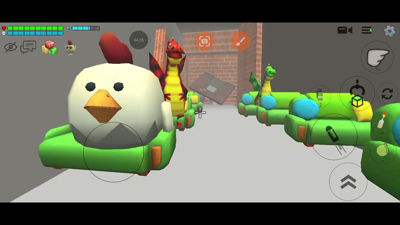Accidente de avion #zabdielestudio #chickengun 