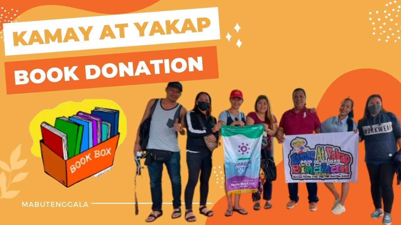DAY 1: CAMSUR CHARITY EVENT | Book Donation | ALDUB Library