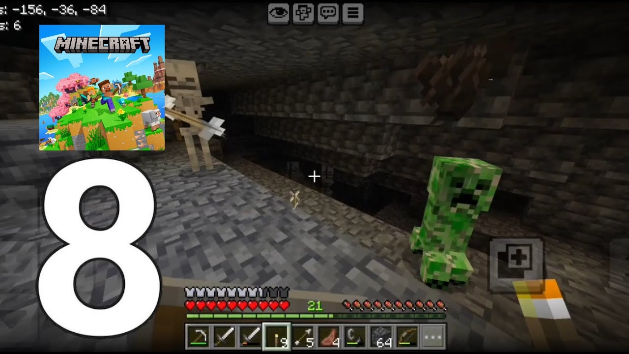Minecraft Bedrock Edition - Survival gameplay - part 8 (Android, iOS)