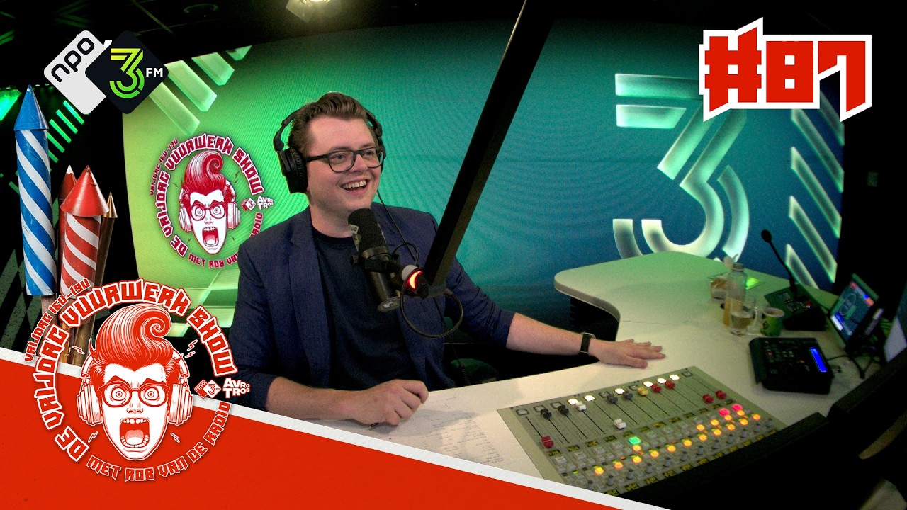 🧨#87 - De Vrijdag Vuurwerk Show met Rob van de Radio - Compilatie