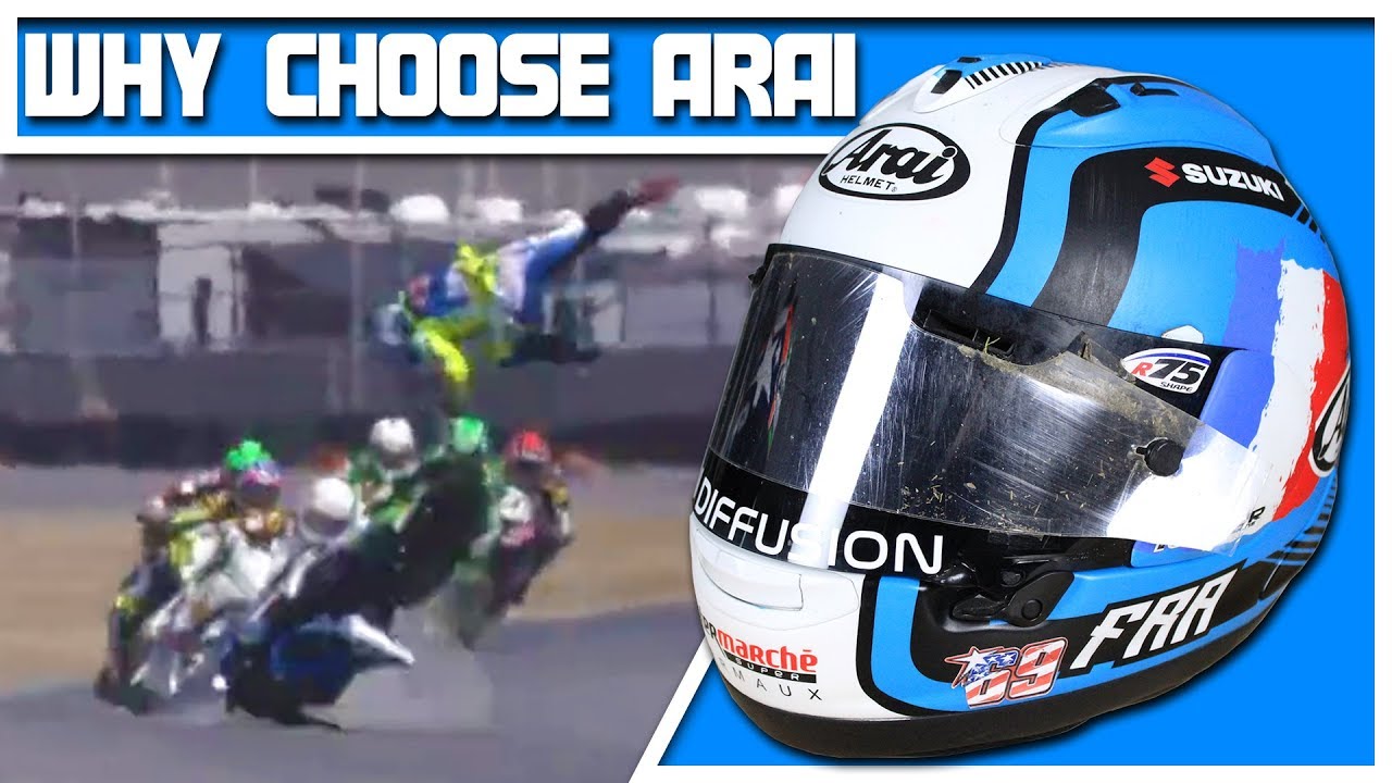Зачем покупать шлемы Arai? | Sportbiketrackgear.com