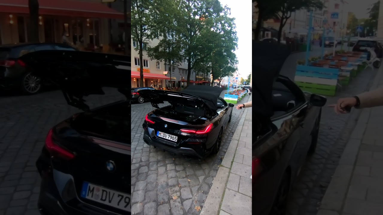 Cabrio Verdeck von au&szlig;en mit dem BMW Display Key &ouml;ffnen  Mehr zum #BMW #M850i aufm Blog #14