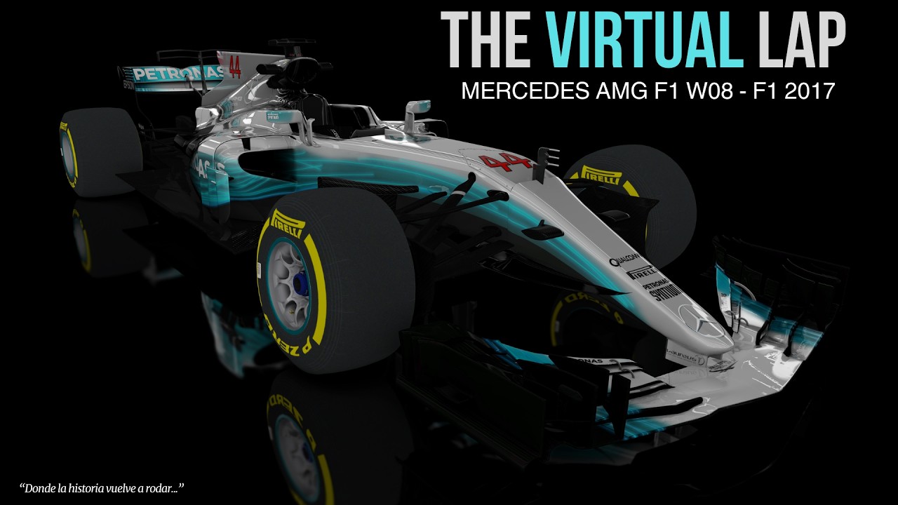 The Virtual Lap - Mercedes AMG F1 W08 - F1 2017 / Bakú