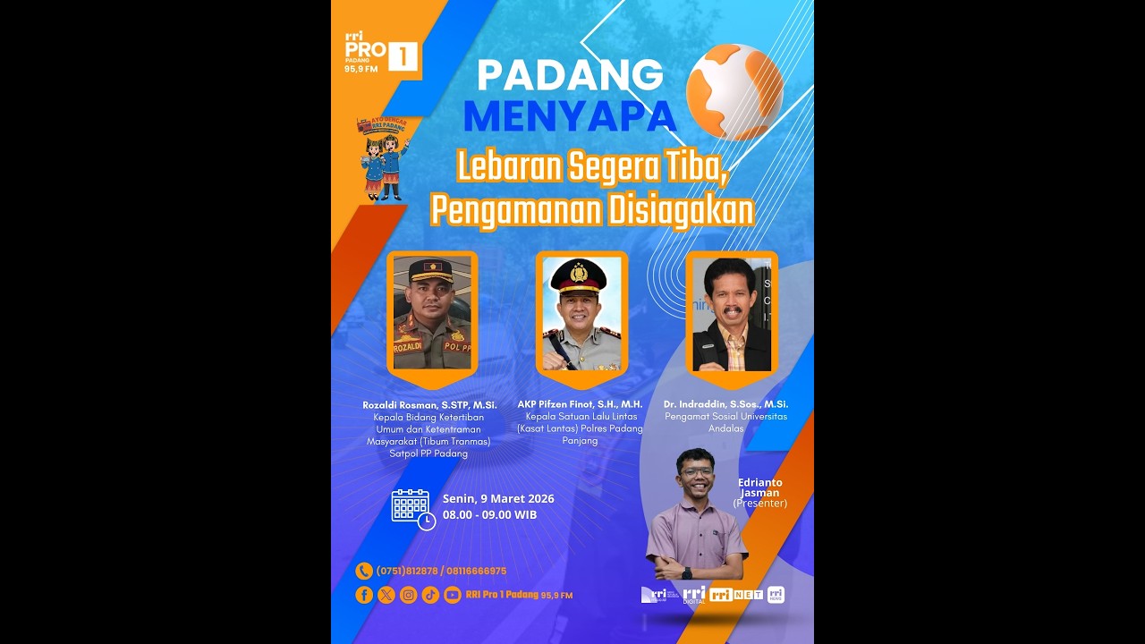 PADANG MENYAPA || SENIN, 9 MARET 2026