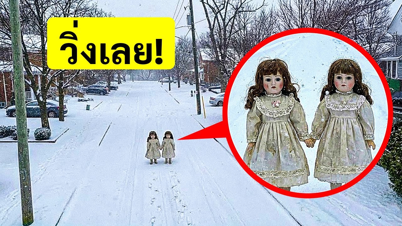 ถ้าคุณเห็นสิ่งนี้บนถนน จงวิ่งหนีโดยไม่ต้องคิด