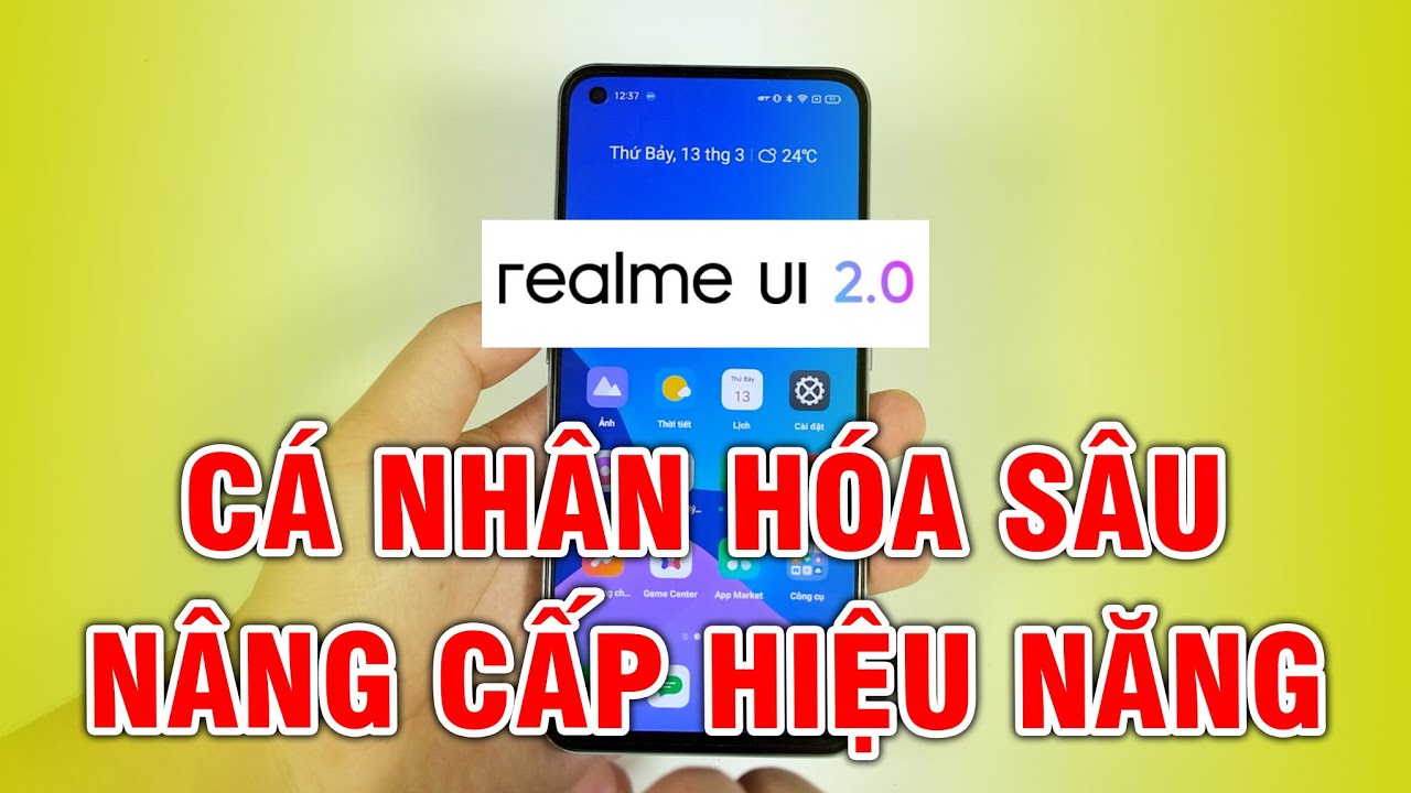 Trải nghiệm Realme UI 2.0 - Tập trung c&aacute; nh&acirc;n h&oacute;a v&agrave; cải thiện hiệu năng!