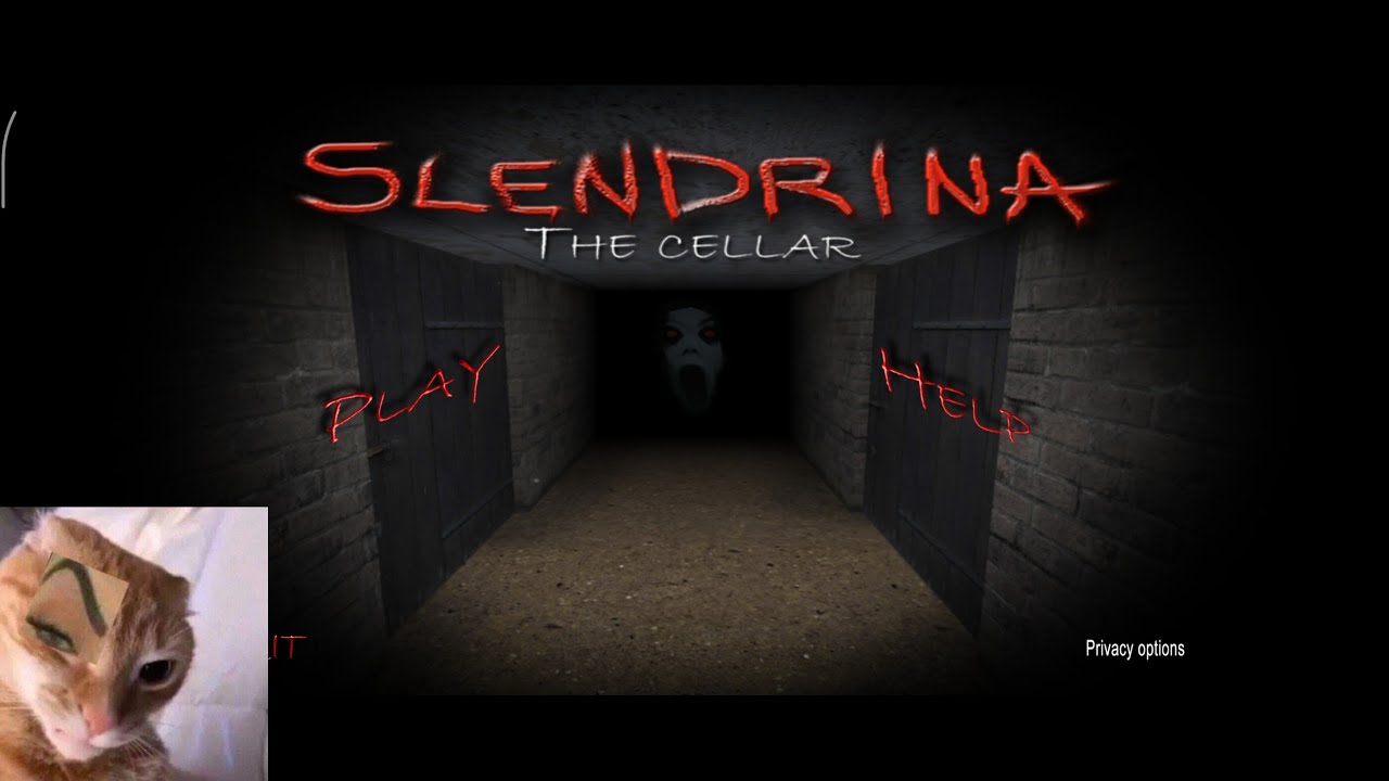 Escapando da slendrina, só tenho três vidas 👻