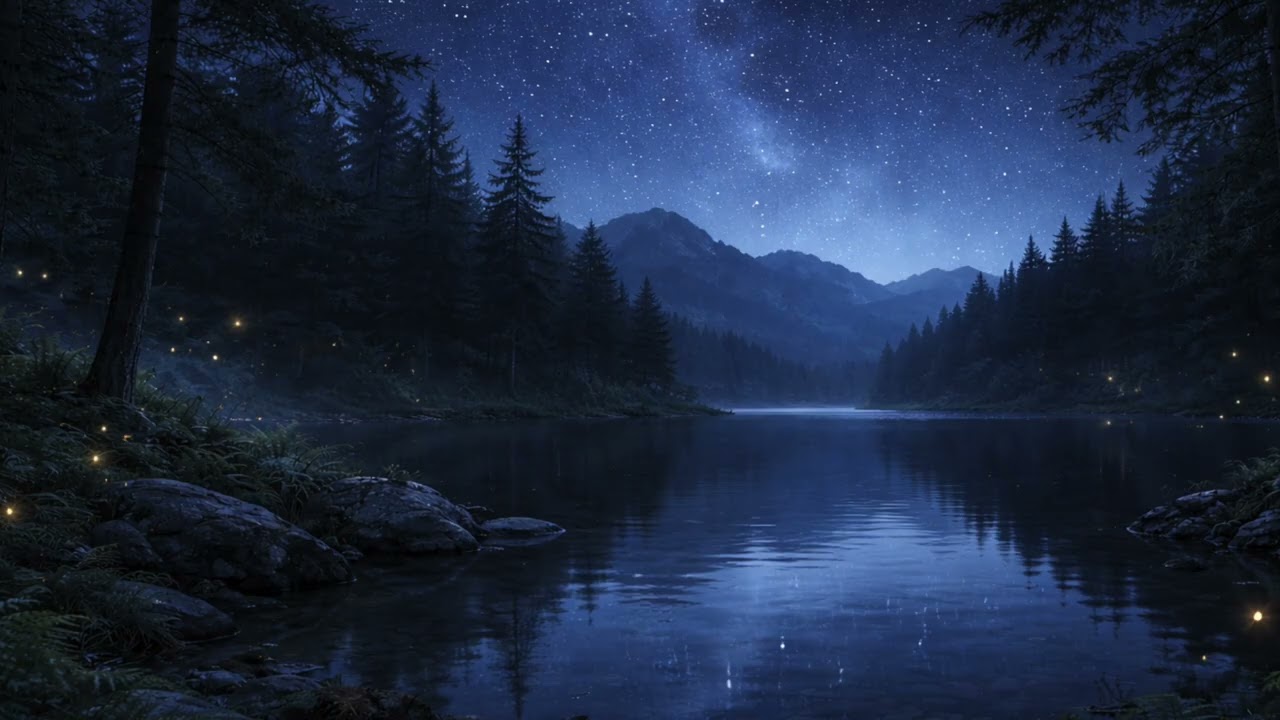 Midnight Forest Calm | Deep Ambient Sleep Music for Adults
