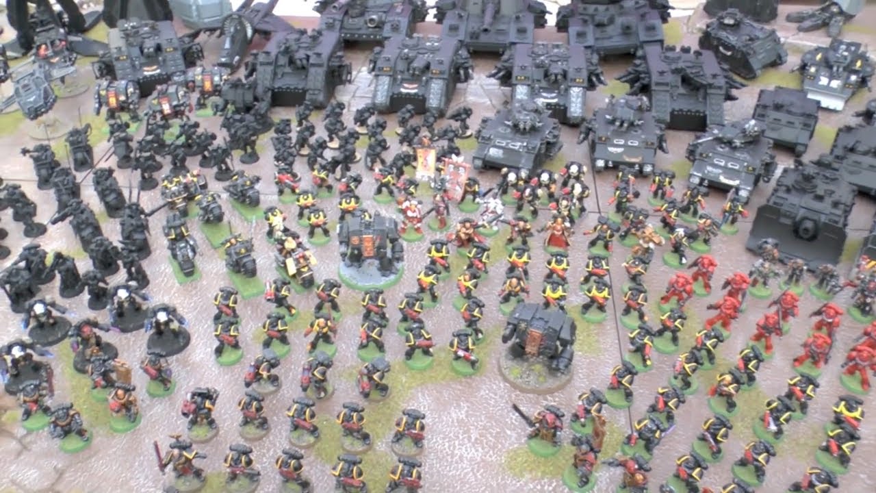 HUGE Space marine army (WH40K)
