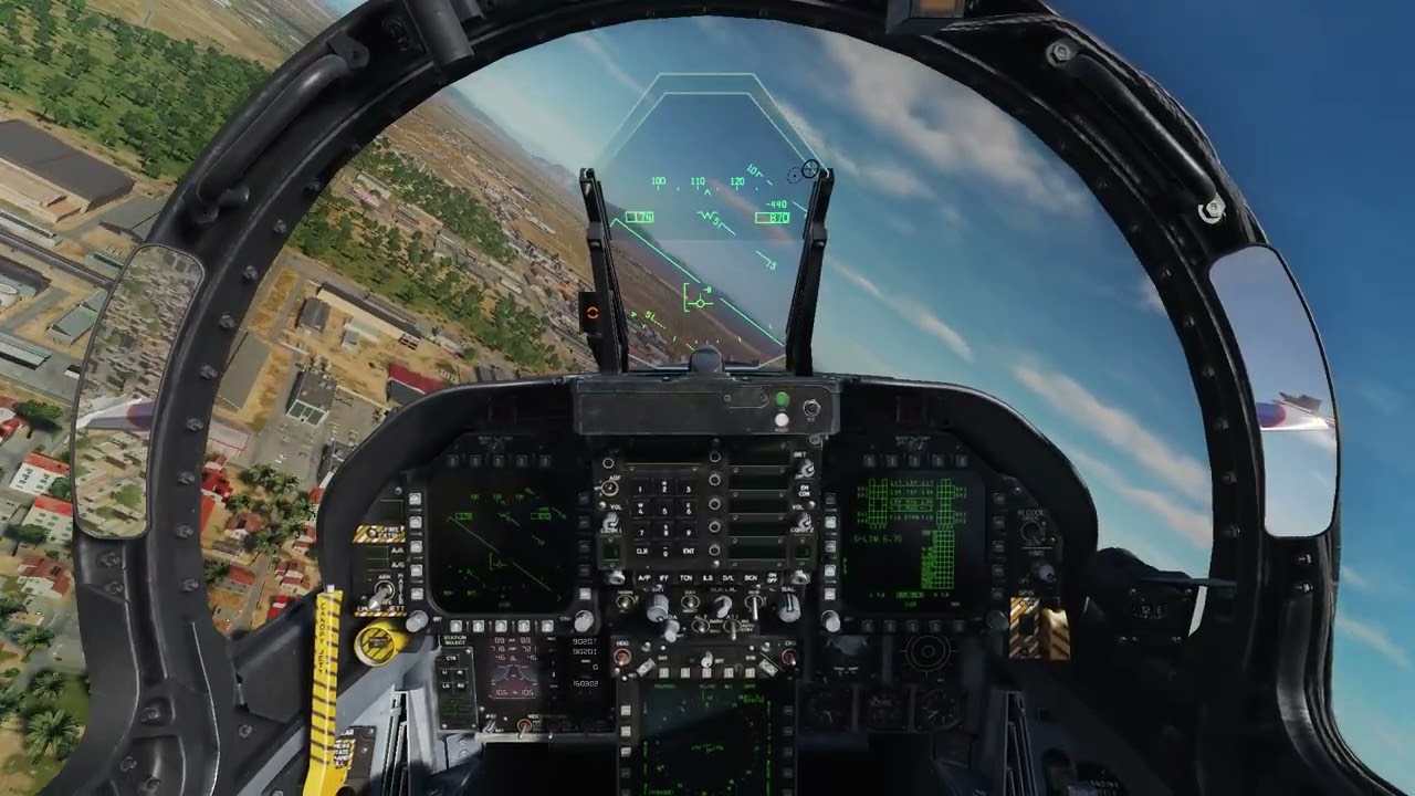 DCS Virtual Incirlik RIAT in cockpit RCAF CF-188 Arrival