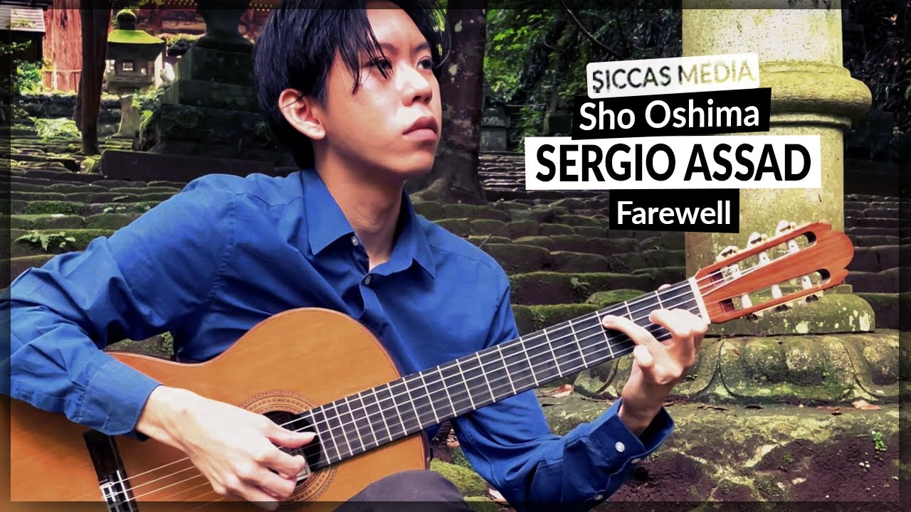 Sho Oshima plays Farewell by Sergio Assad | Siccas Media