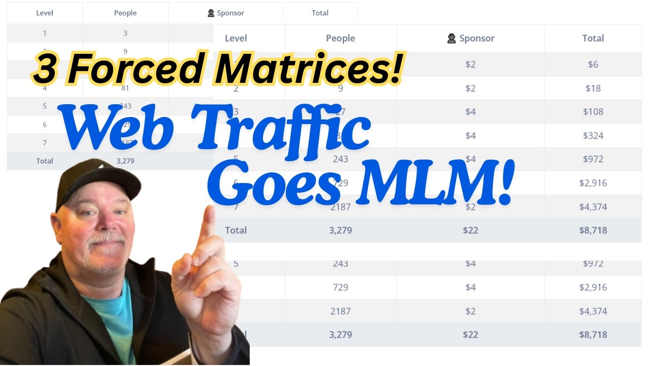 Web Traffic Goes MLM! You Have Never Seen Anything Like This!