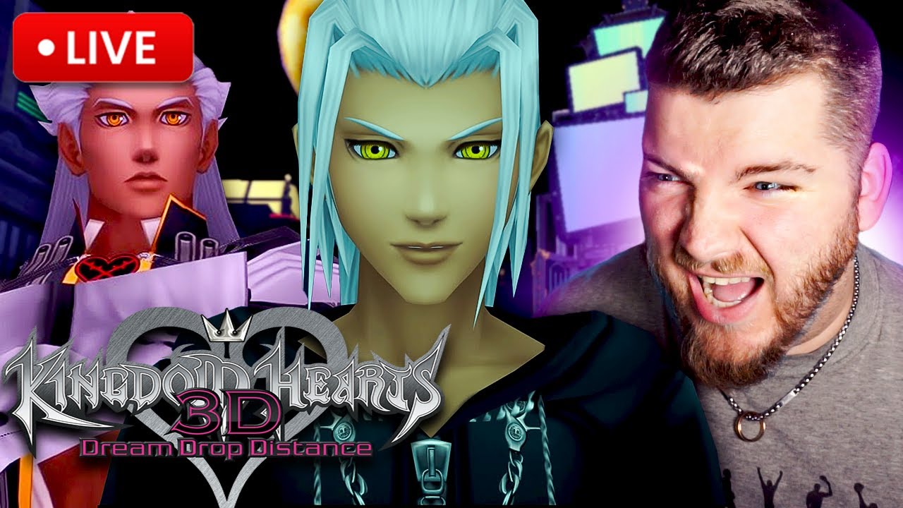 Defeating the Xehanort Family... Kingdom Hearts Dream Drop Distance