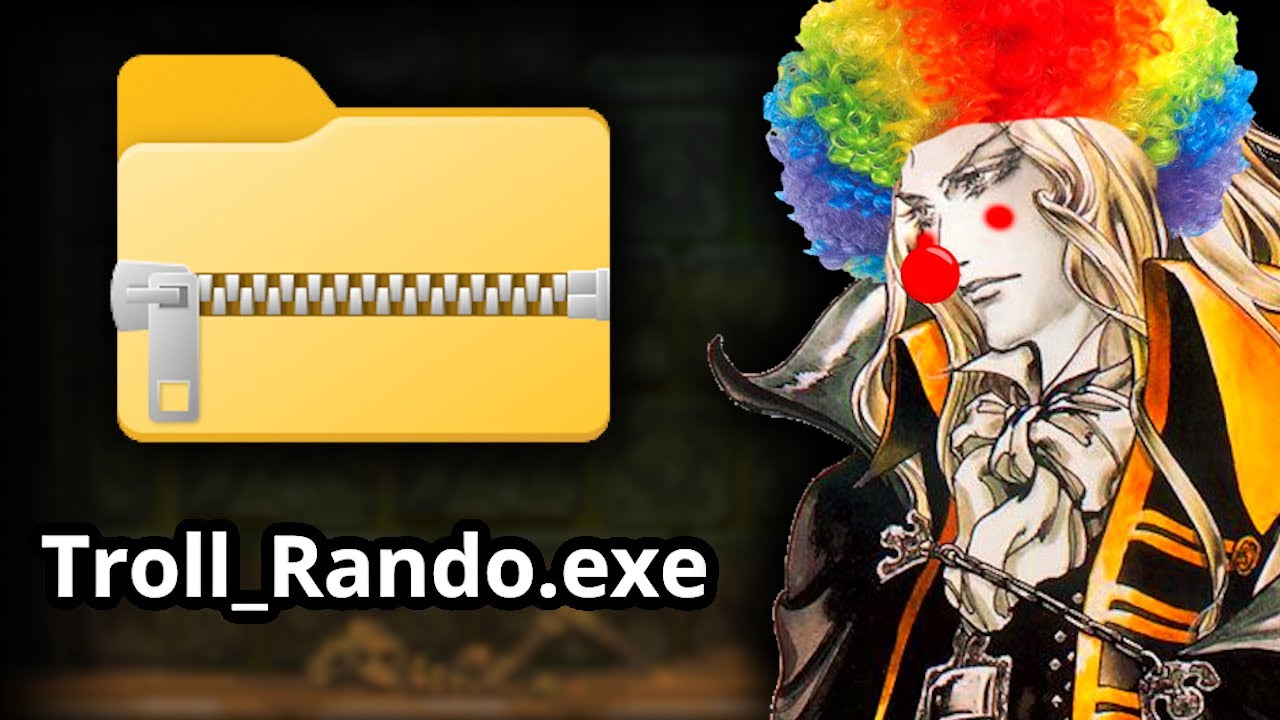 I Downloaded A NEW SotN Randomizer And Now I Have a Computer Virus