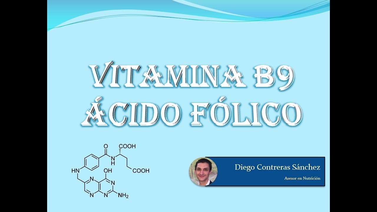 Ácido Fólico [Vitamina B9]: Funciones. Excesos. Carencias y CDR