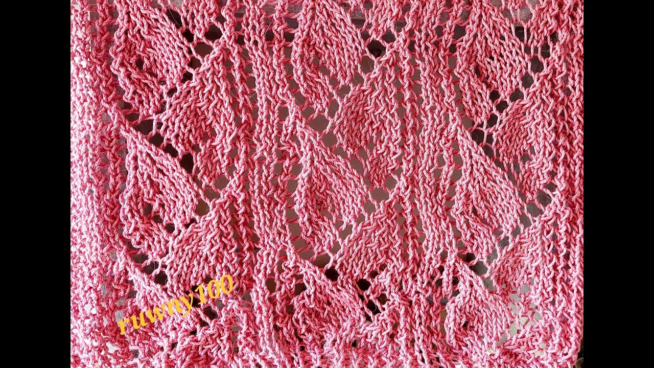 1000**Einfaches Blattmuster* Ajourmuster * Lochmuster**Stricken mit einer Skizze*Tutorial Handarbeit