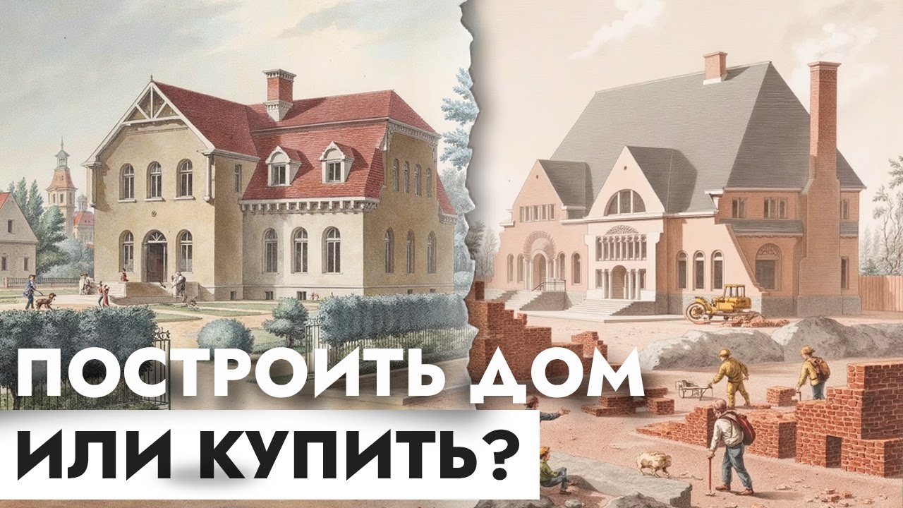 Что лучше? Построить дом с нуля или купить готовый? Плюсы и минусы от архитектора #построить_дом