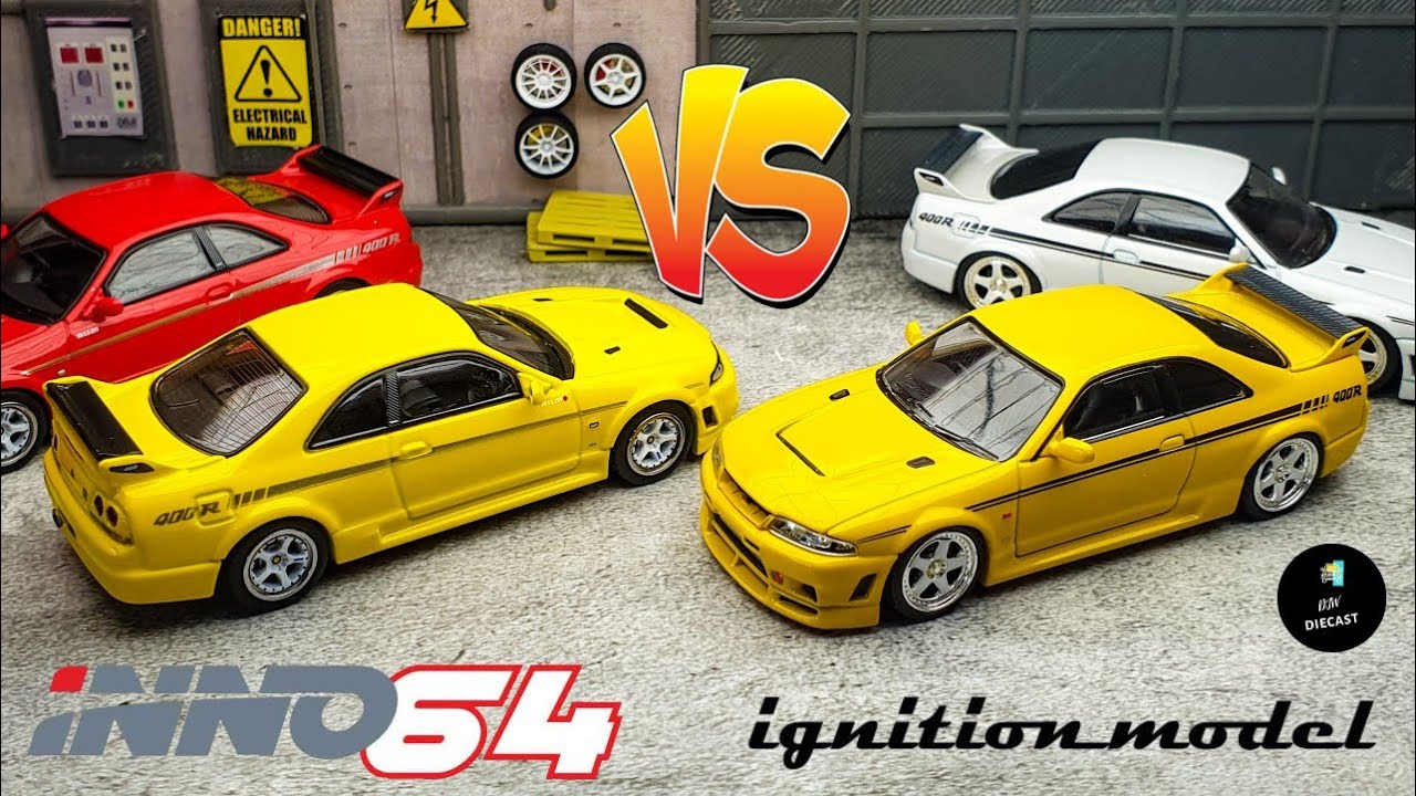 Nissan Skyline GT-R R33 Nismo 400R | Brand COMPARISON | Inno64 VS Ignition Model