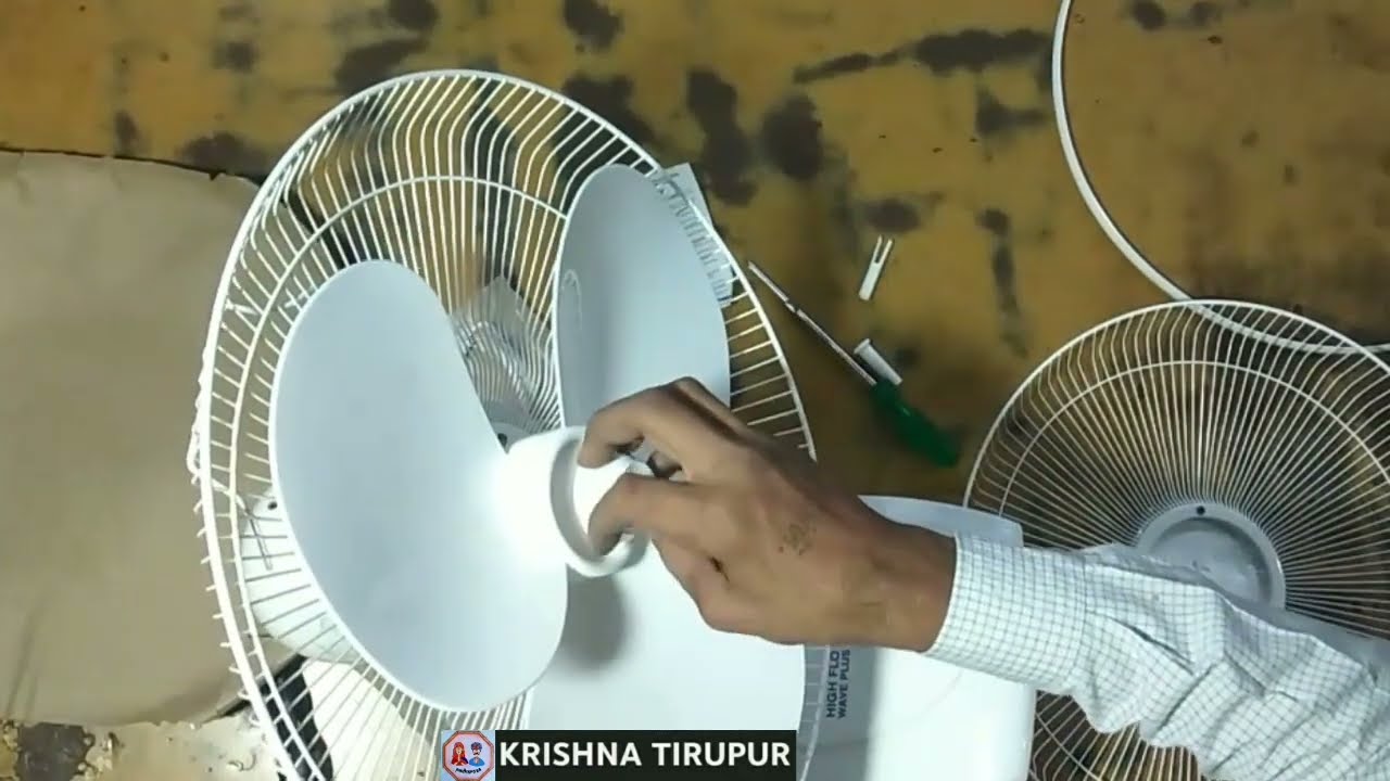 HOW TO ANBOX Crompton .. NEW HIGH FLO Wave Plus.Table. Fan 400mm ai