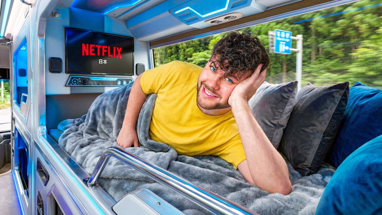 Testuje AUTOBUS KAPSUŁOWY! *jeden z niewielu na ŚWIECIE*