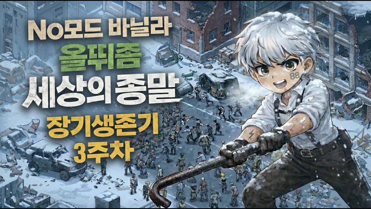 금속세공4권 숨긴 좀비 찾습니다.. 잃어버린 전설의 기술서 찾기. 16일차ㅣ좀보이드