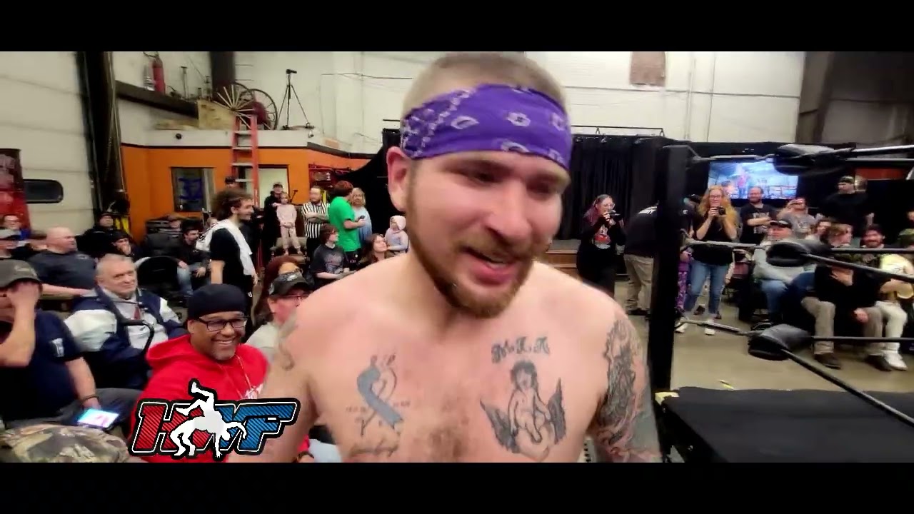 HWF Retribution Ace Connel vs The Debuting Ky Thomas. Heritage Fire co.