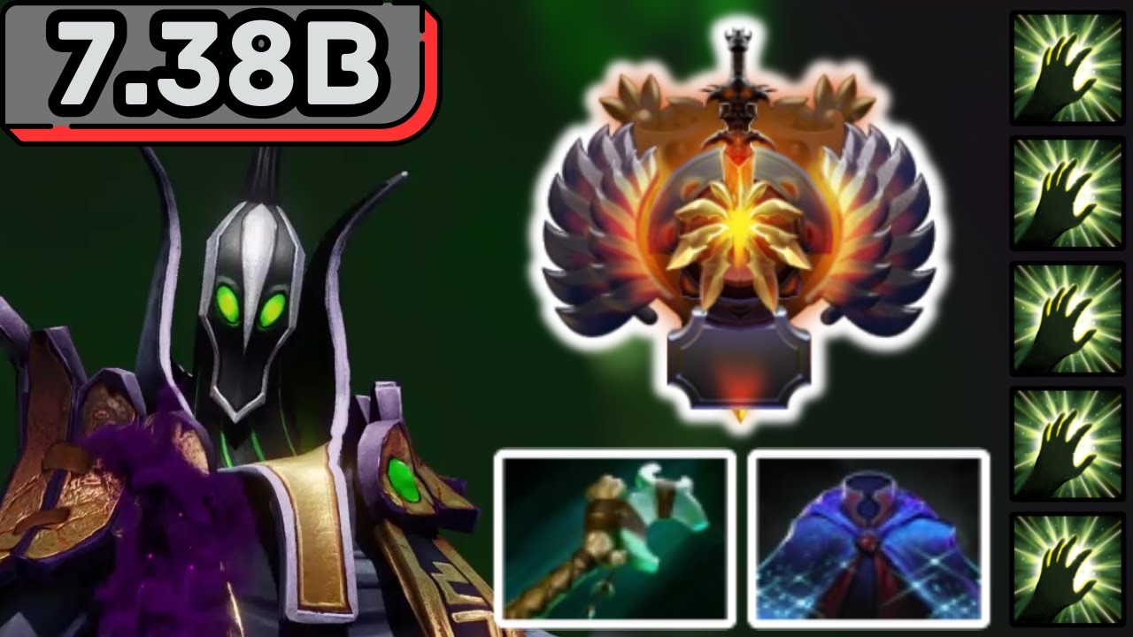 IMMORTAL RUBICK Soft Support Gameplay Patch 7.38b - Dota 2 Support