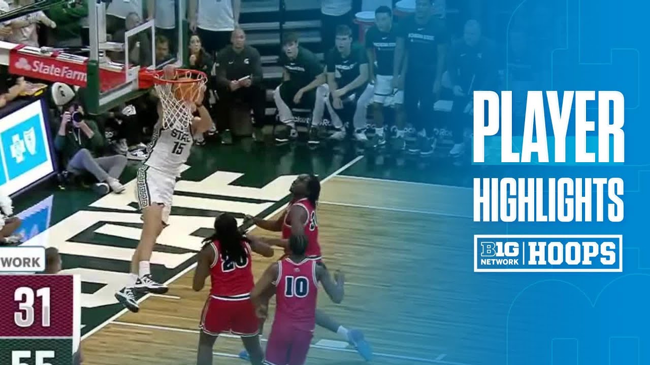 Jeremy Fears Highlights vs. Detroit Mercy | Michigan State Basketball | 11/21/2025