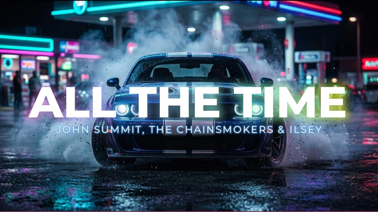 John Summit, The Chainsmokers & Ilsey - ALL THE TIME (Lyric Video)