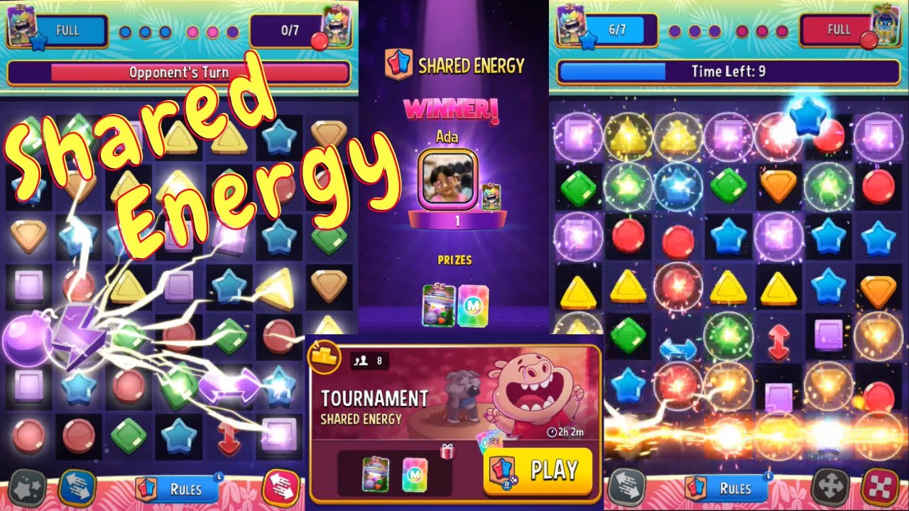 Shared Energy, Tournament Winner, Free SE UFO, SE Doctor Color Gameplay, Match Masters