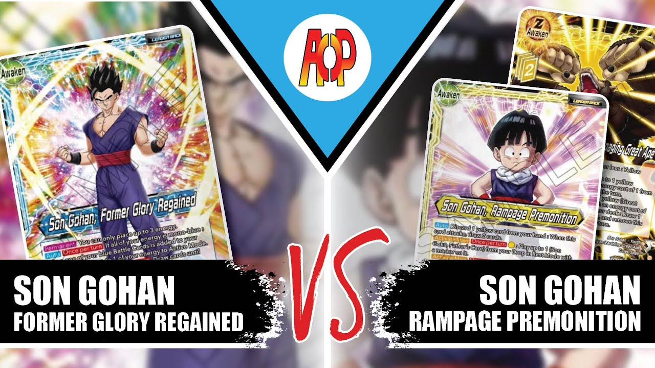 Gohan (3han) [BT19] (U) vs Gohan [BT24] (Y) | Gameplay | DBS Master