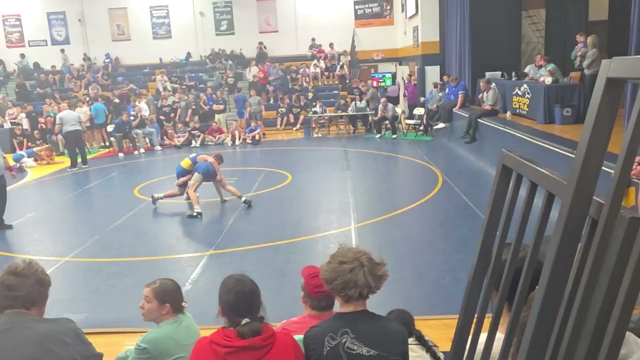 Thatcher versus Malcolm Schweitzer first round Raymond Central tournament